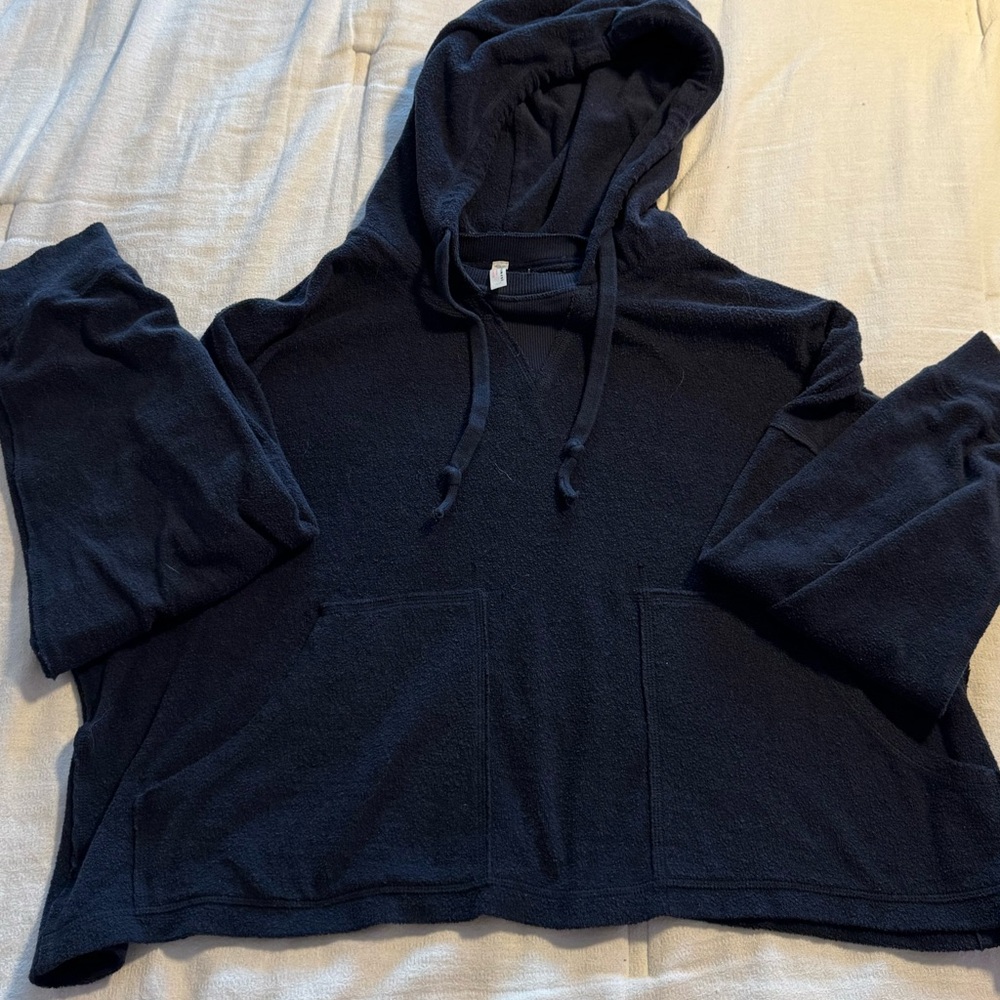Free People Movement Hoodie- Navy